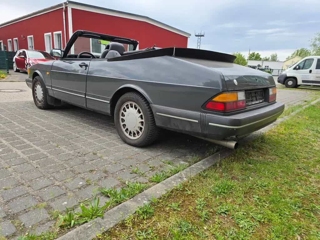 Saab 900 Turbo 16S Vollturbo LLK Cabrio H-Kennz. DO88 03/1991-photo-3