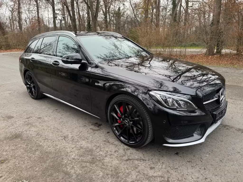 Mercedes-Benz C 43 AMG Super Optik rote Gurte Pano 08/2016-photo-4