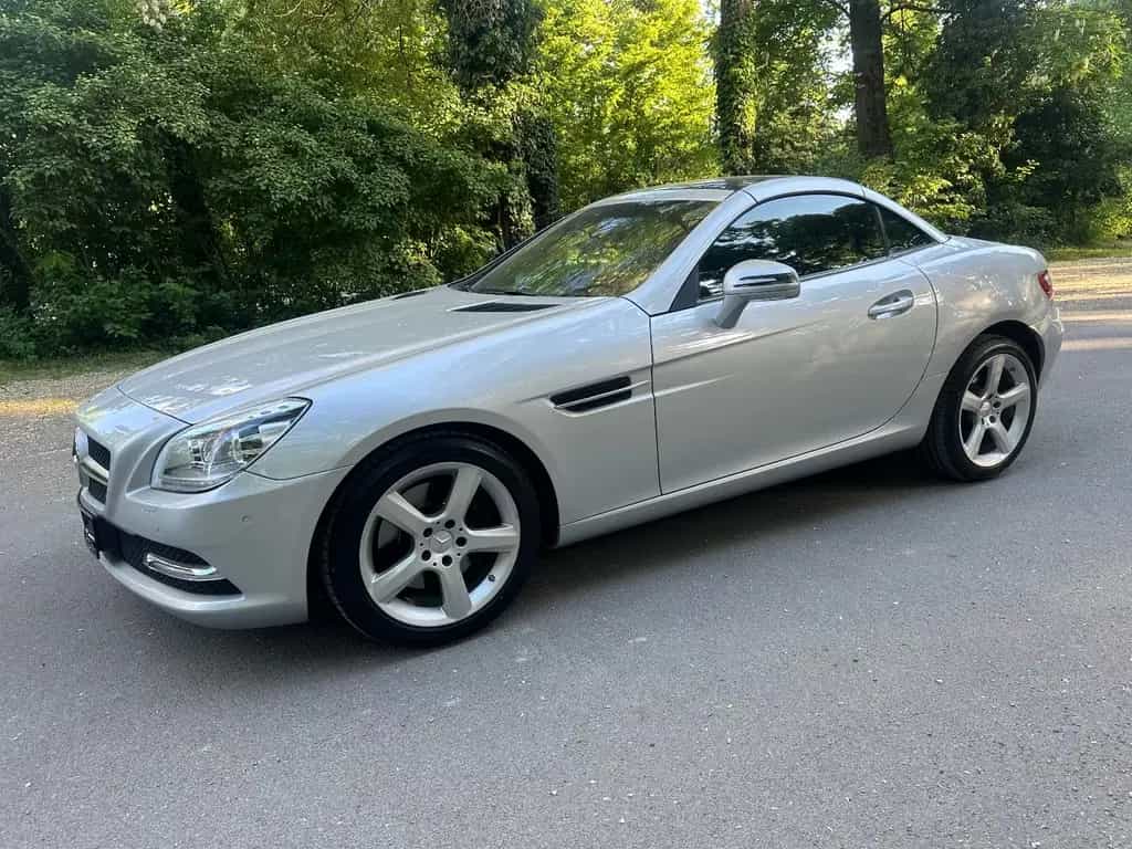 Mercedes-Benz SLK 300 Automatik Airscarf Navi orig.89tkm 04/2015-photo-1