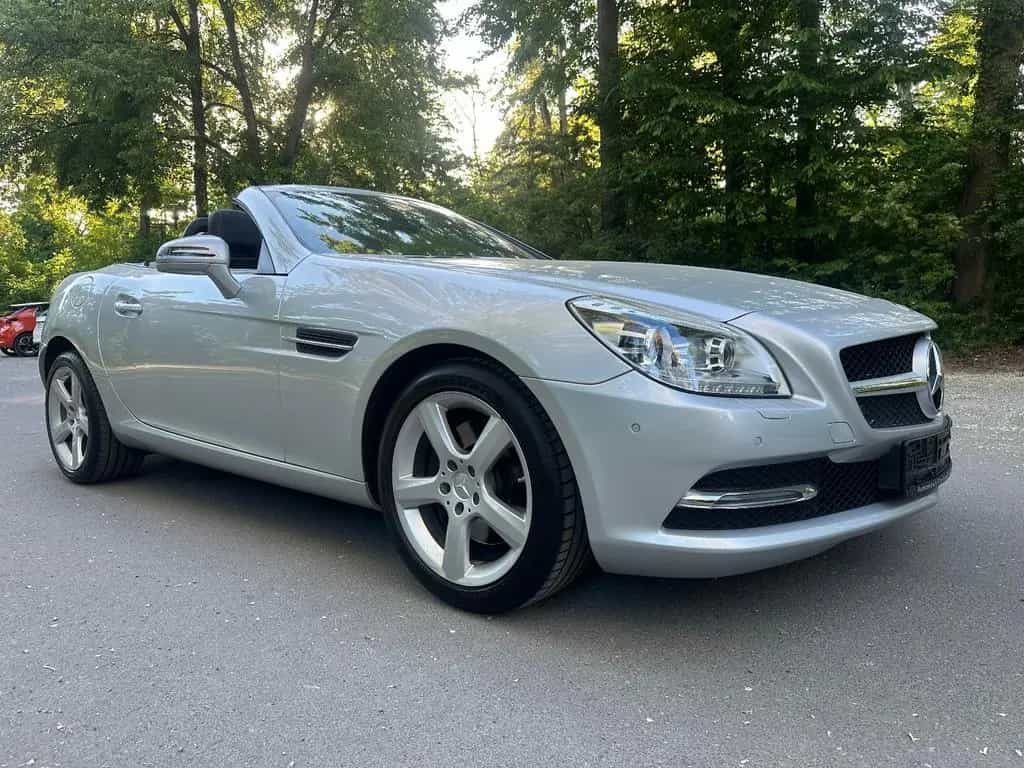 Mercedes-Benz SLK 300 Automatik Airscarf Navi orig.89tkm 04/2015-photo-22
