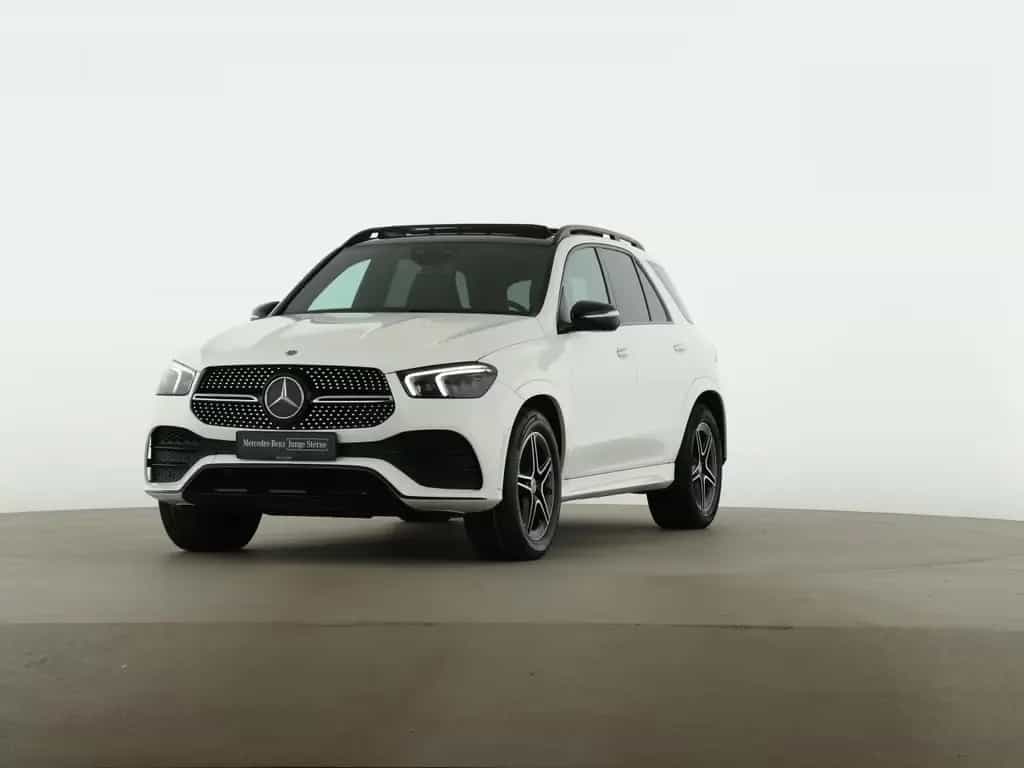 Mercedes-Benz GLE-Class 350 d 4M AMG Night Pano AHK Burmester 360 07/2019-photo-1