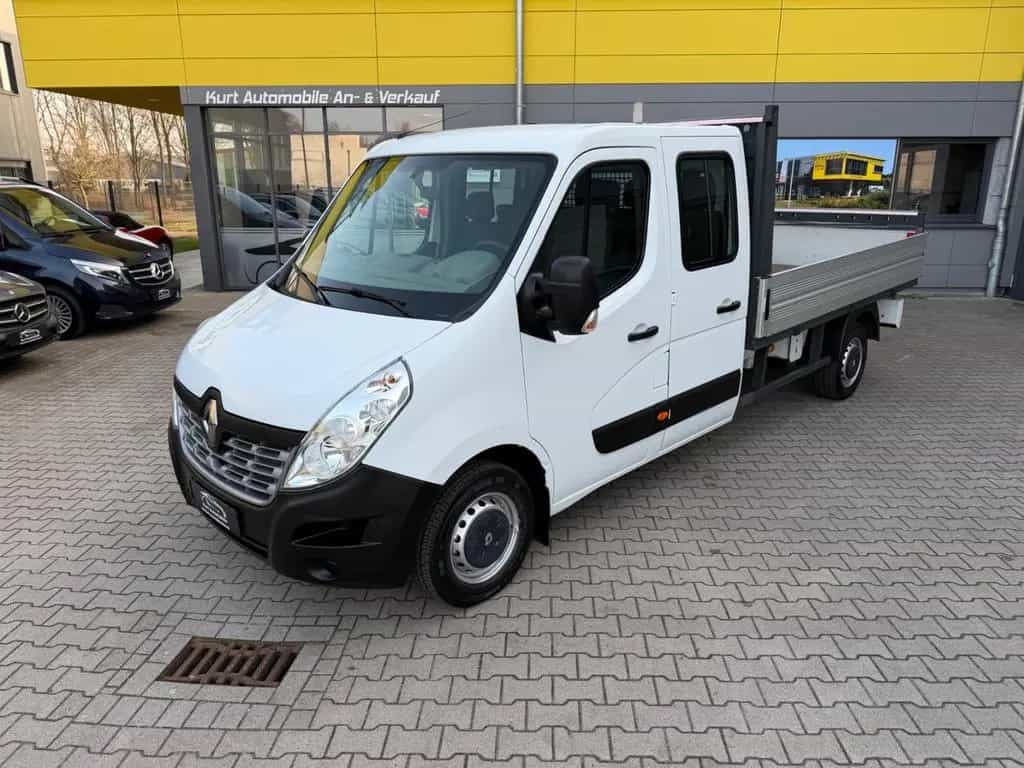 Renault Master III DoKa L3H1 LANG/PRITSCHE/7SITZER/KLIMA 02/2018-photo-0