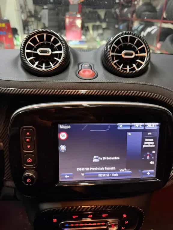 Smart ForFour BRABUS Xclusive 109 CV PELLE TETTO 04/2017-photo-11