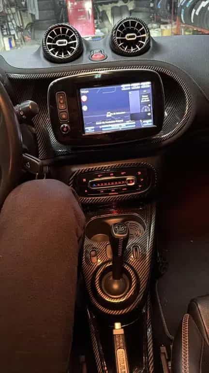 Smart ForFour BRABUS Xclusive 109 CV PELLE TETTO 04/2017-photo-12