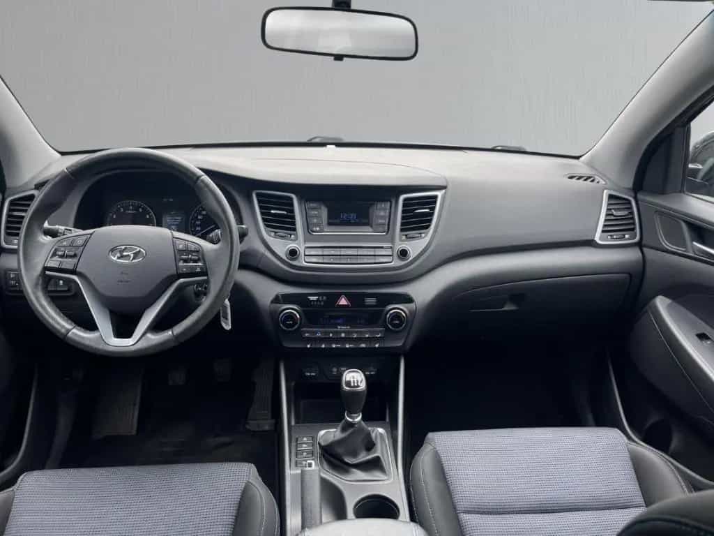 Hyundai TUCSON blue 2WD 1.6 GDI Trend AHK Temp SHZ PDC 06/2016-photo-14