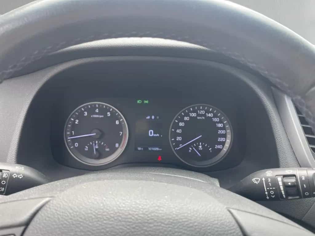 Hyundai TUCSON blue 2WD 1.6 GDI Trend AHK Temp SHZ PDC 06/2016-photo-16