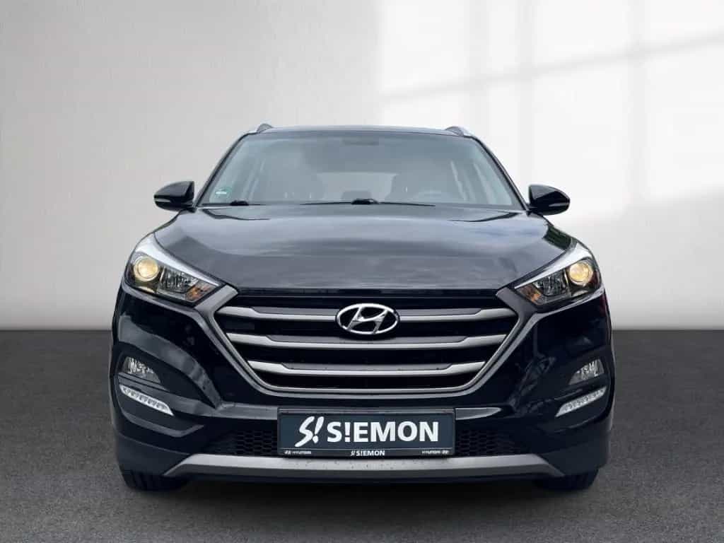 Hyundai TUCSON blue 2WD 1.6 GDI Trend AHK Temp SHZ PDC 06/2016-photo-7