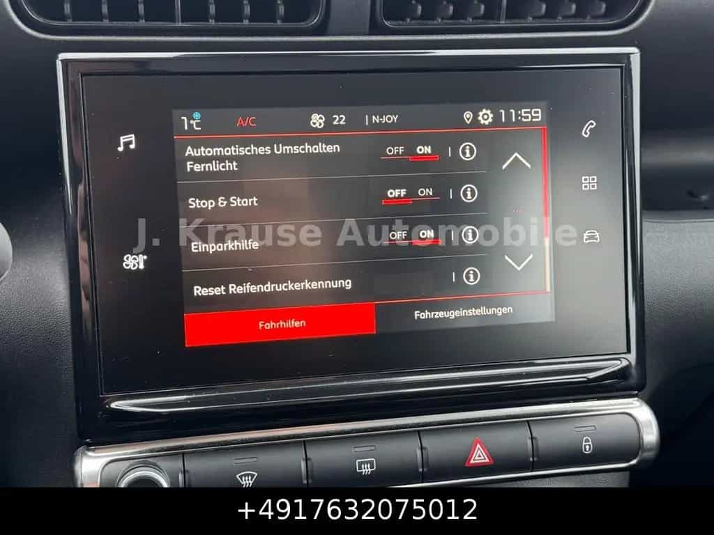 Citroën C3 Aircross Feel 1.2 Puretech Sitzhzg Netto7550€ 02/2020-photo-22