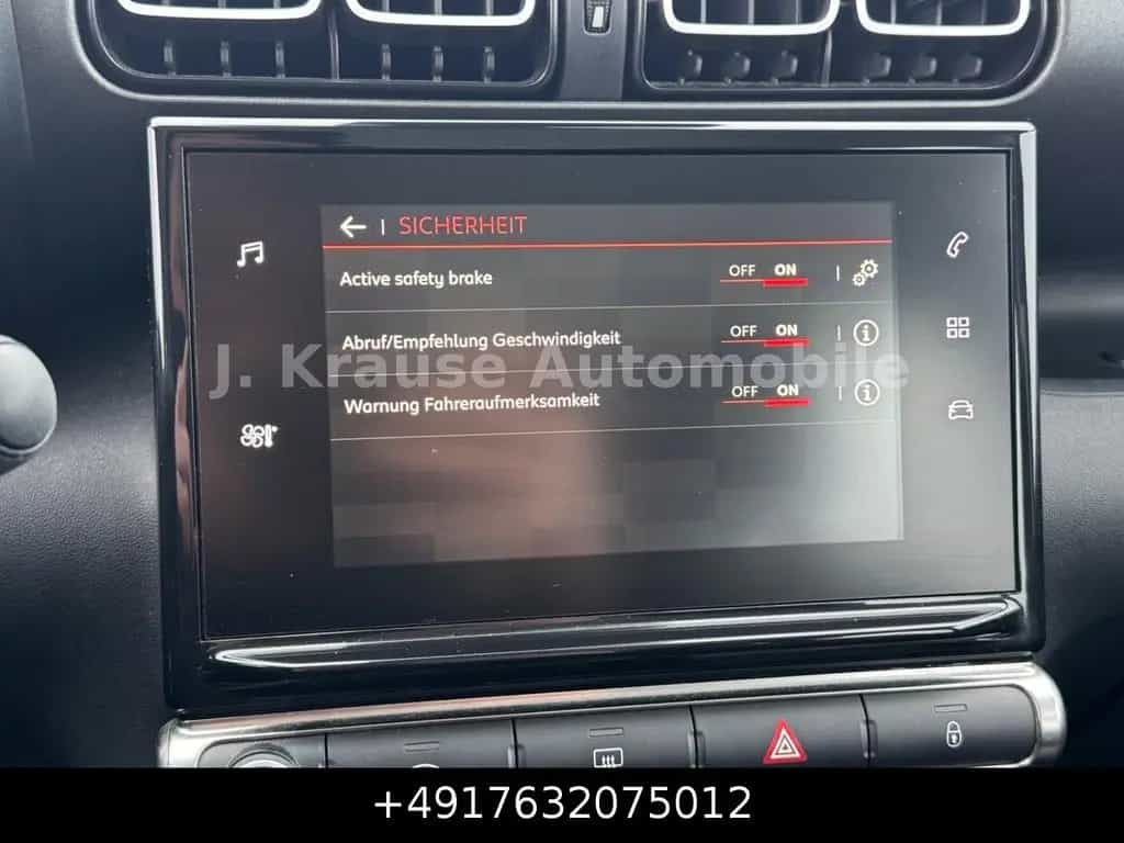 Citroën C3 Aircross Feel 1.2 Puretech Sitzhzg Netto7550€ 02/2020-photo-24