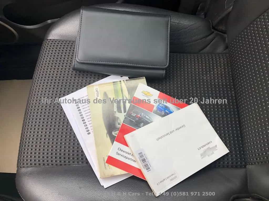 Chevrolet Captiva 2.4 LT 2WD Klima Alu AHK 11/2011-photo-18