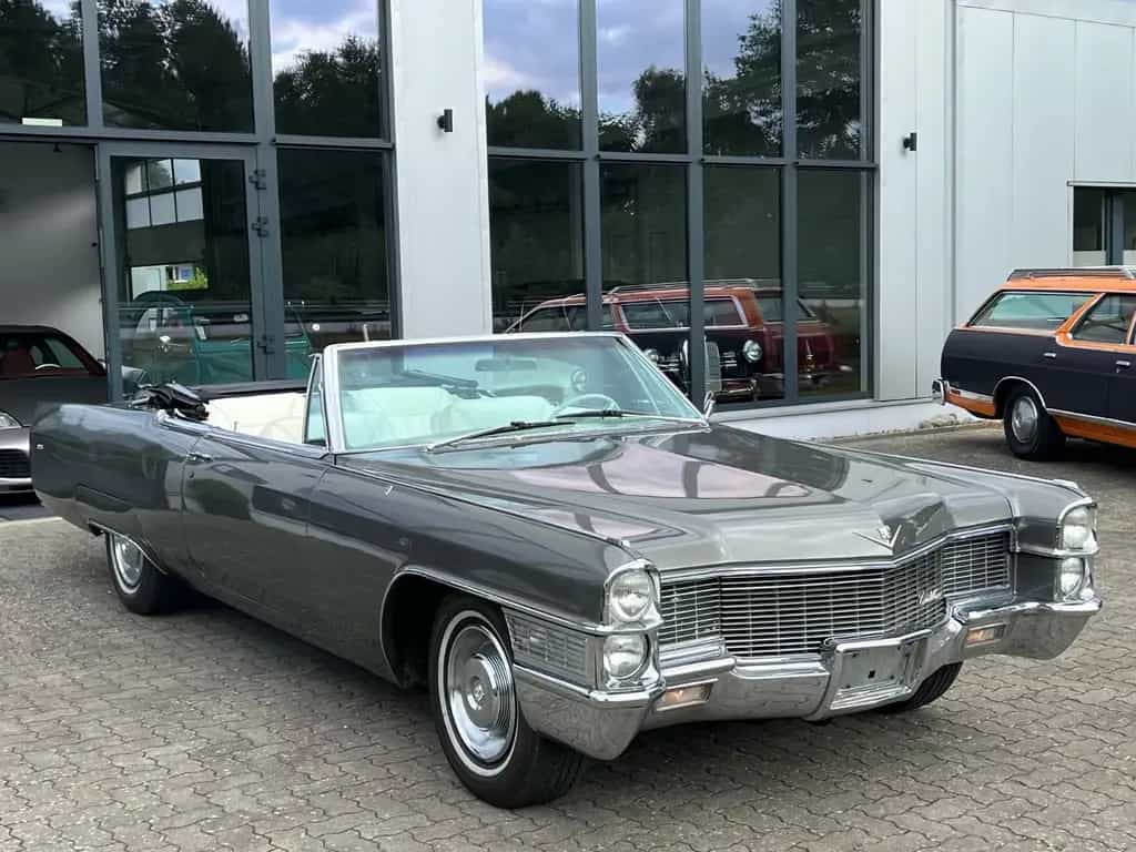 Cadillac Deville Convertible/Cabriolet/klasse Farbkombi. 01/1965-photo-2