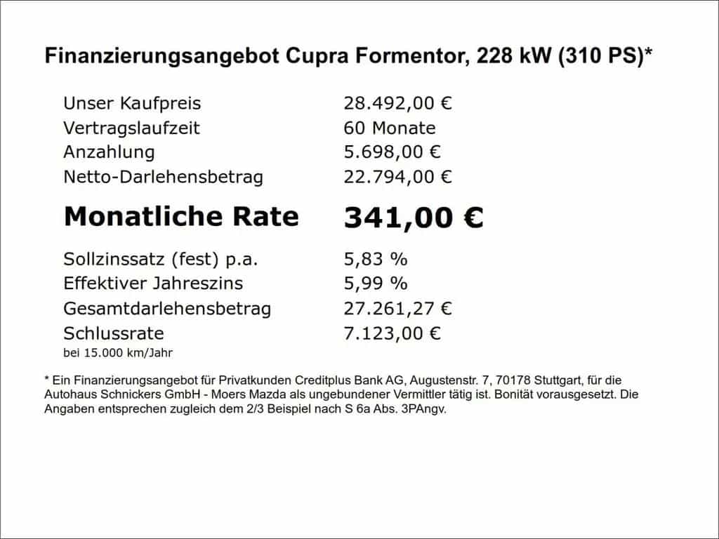 Cupra Formentor VZ 4Drive+KLAPPENAUSPUFF+AHK+LEDER+PAN 09/2022-photo-3