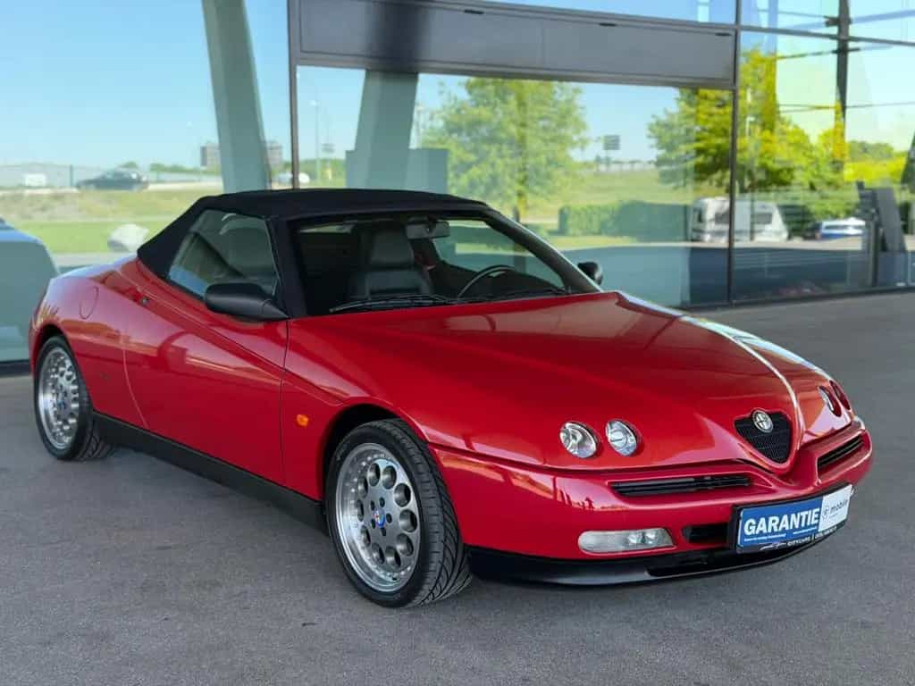 Alfa Romeo Spider 2.0 JTS 16V SAMMLERZUSTAND 1 VORBESITZER 04/1998-photo-2