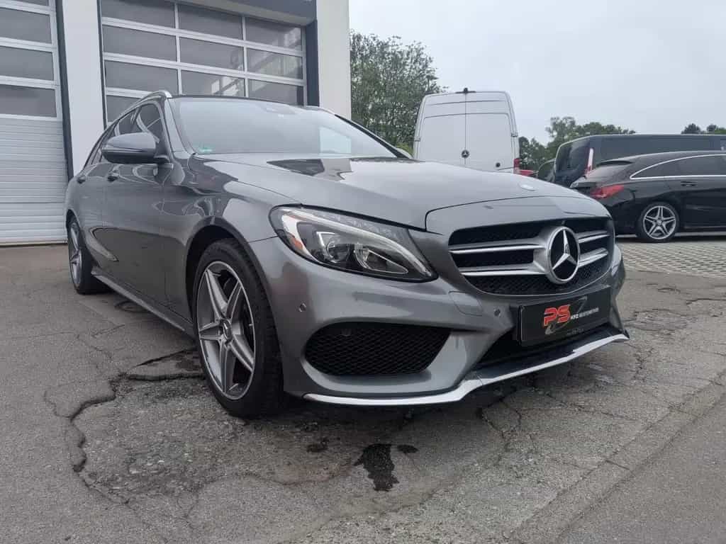 Mercedes-Benz C 250 T-Modell AMG/Leder/AHK/360°Kamera/Comand 08/2016-photo-2