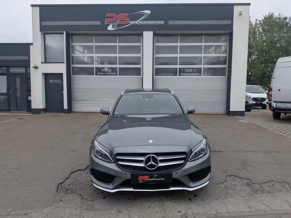 Mercedes-Benz C 250 T-Modell AMG/Leder/AHK/360°Kamera/Comand 08/2016-photo-7
