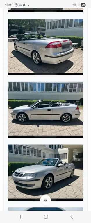 Saab 9-3 Cabrio 1,8t Vector Automatik / Vo... 12/2004-photo-0