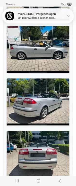 Saab 9-3 Cabrio 1,8t Vector Automatik / Vo... 12/2004-photo-2