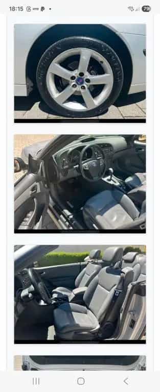 Saab 9-3 Cabrio 1,8t Vector Automatik / Vo... 12/2004-photo-3