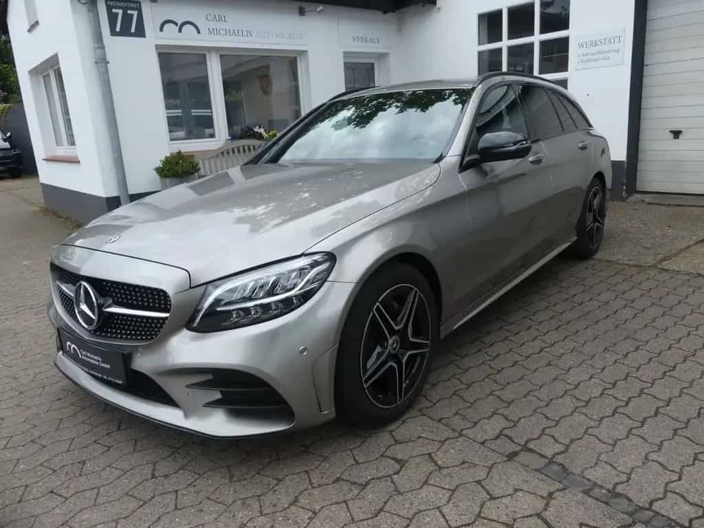 Mercedes-Benz C 200 T, AMG, 1. Hd, Burm., LED., Top Zustand 09/2019-photo-0
