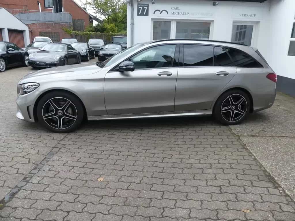 Mercedes-Benz C 200 T, AMG, 1. Hd, Burm., LED., Top Zustand 09/2019-photo-1