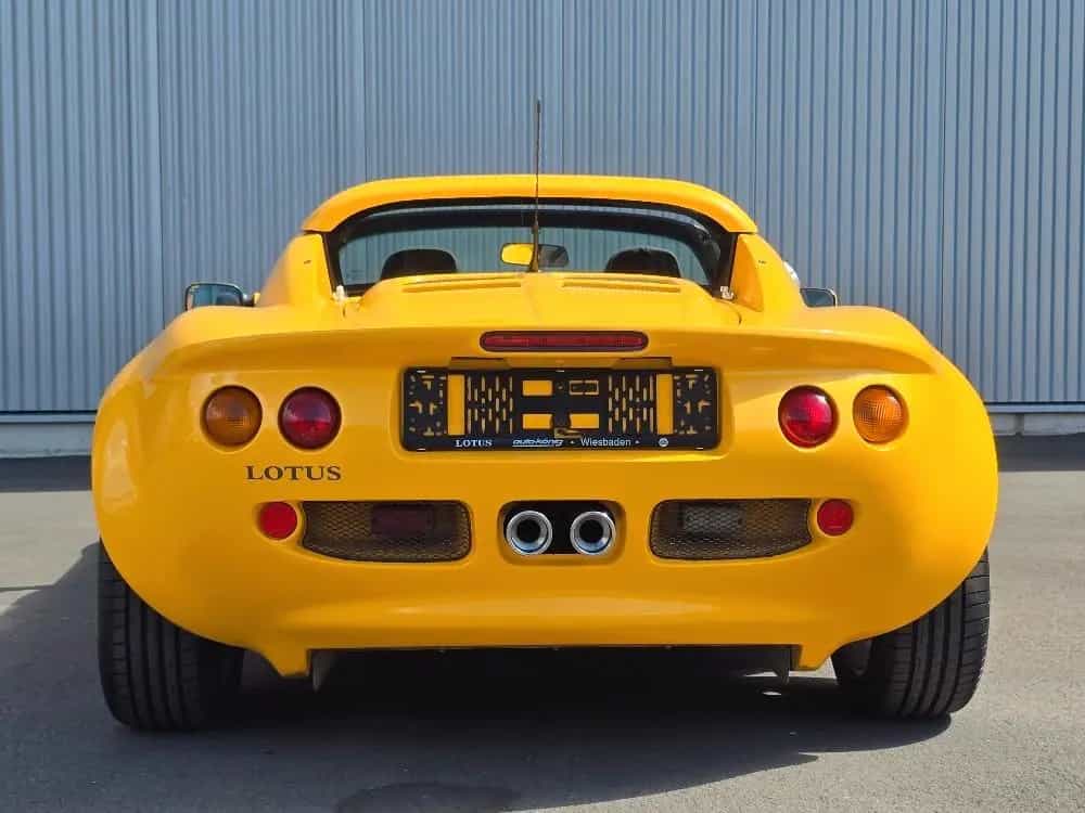 Lotus Elise 111 Serie I aus 1. Hand (LHD, top dokumentiert) 04/2000-photo-5