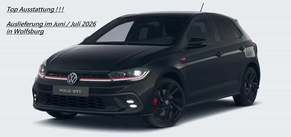 Volkswagen Polo GTI, Pano, Black Style", Winterräder u.v.m. null-photo-0