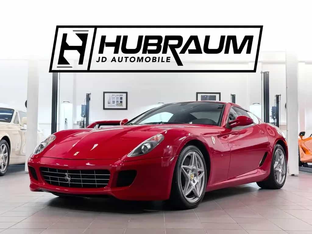 Ferrari 599 GTB F1 Carbon Rosso Corsa Racing Seats V12 07/2007-photo-0
