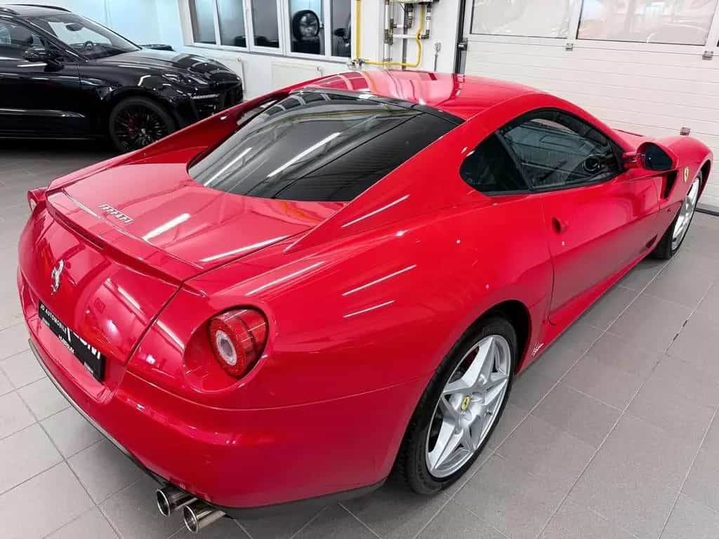 Ferrari 599 GTB F1 Carbon Rosso Corsa Racing Seats V12 07/2007-photo-16