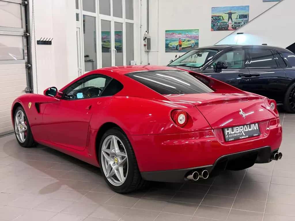Ferrari 599 GTB F1 Carbon Rosso Corsa Racing Seats V12 07/2007-photo-2