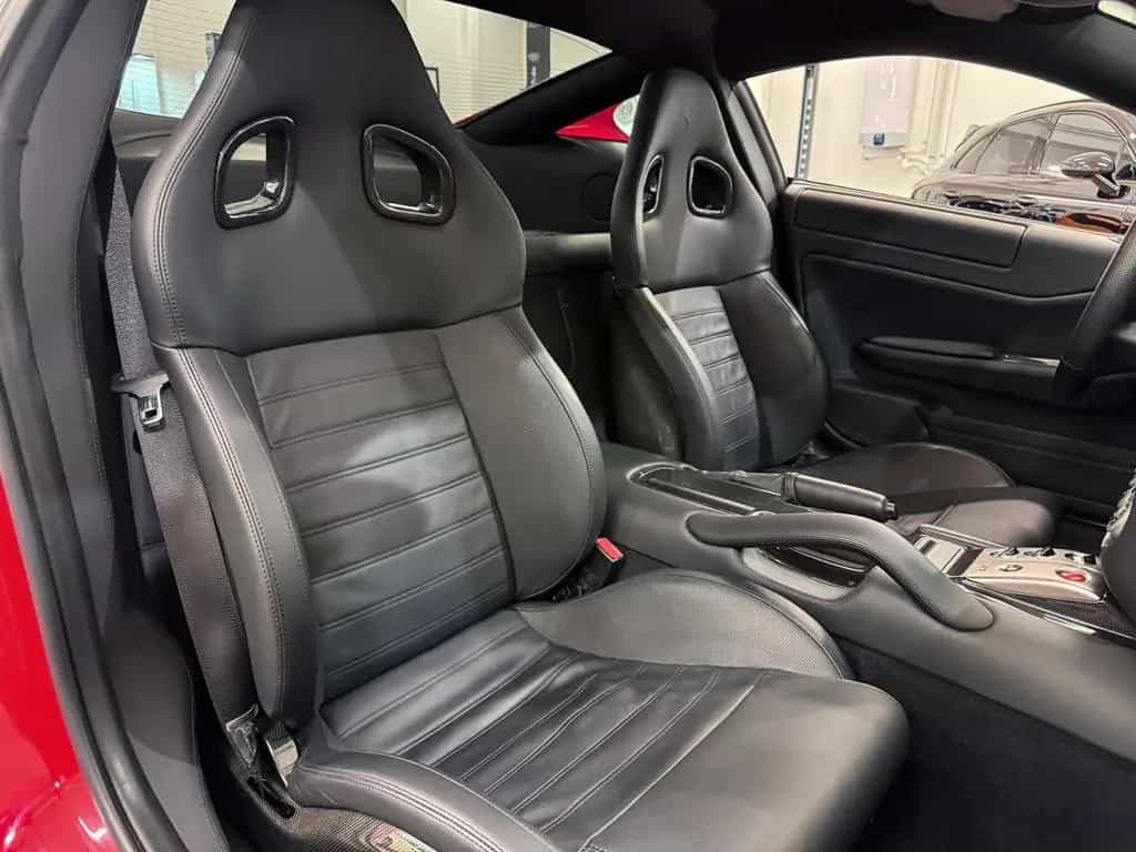 Ferrari 599 GTB F1 Carbon Rosso Corsa Racing Seats V12 07/2007-photo-28