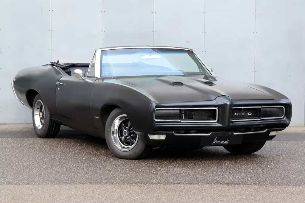 Pontiac GTO Cabrio, Dt. H-Zulassung, Schalter 07/1968-photo-0