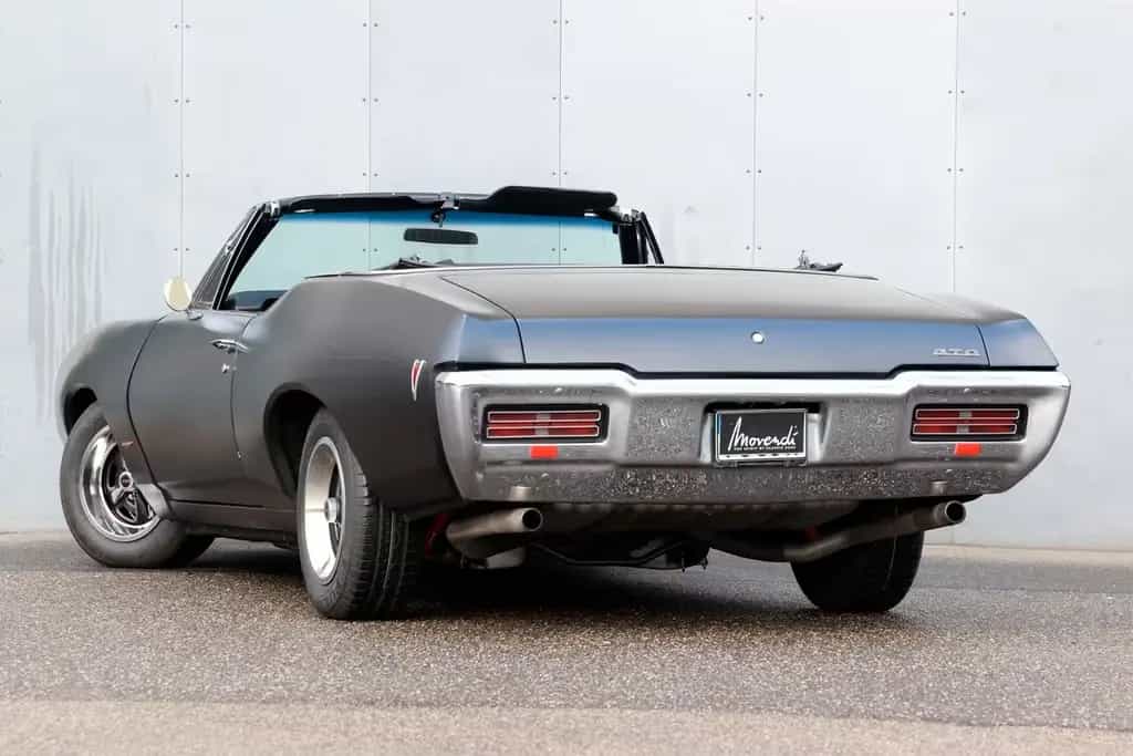 Pontiac GTO Cabrio, Dt. H-Zulassung, Schalter 07/1968-photo-1