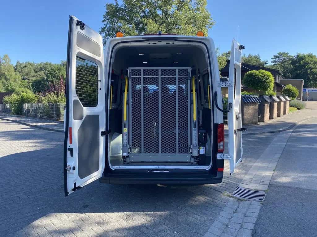 MAN TGE 3.140 MR Hoch, Automatik, Rollstuhlumbau, Sy 04/2026-photo-29