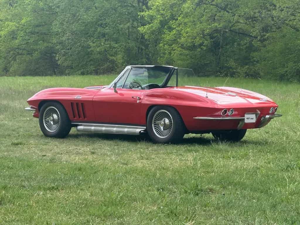 Corvette C2 matching #'s 427cui + Sidepipes Ledersitze 07/1966-photo-9