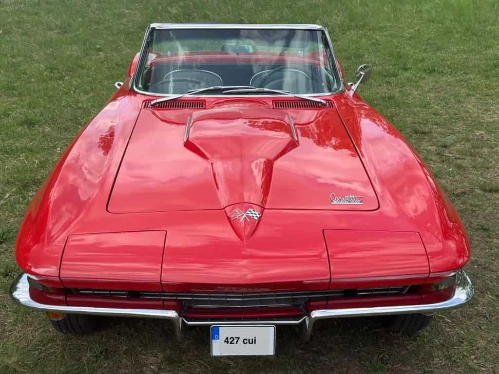 Corvette C2 matching #'s 427cui + Sidepipes Ledersitze 07/1966-photo-10