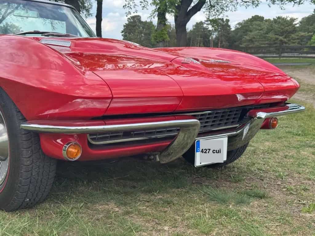 Corvette C2 matching #'s 427cui + Sidepipes Ledersitze 07/1966-photo-11