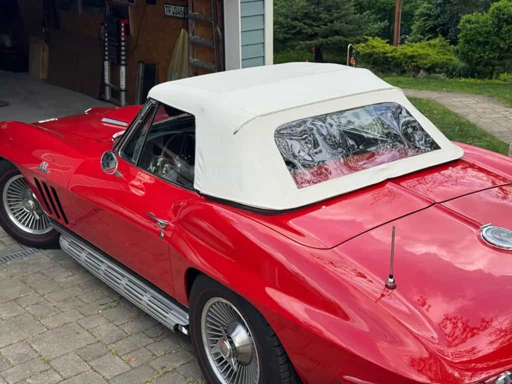 Corvette C2 matching #'s 427cui + Sidepipes Ledersitze 07/1966-photo-7
