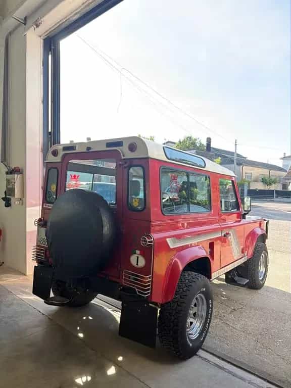 Land Rover Defender 90 turbodiesel Hard-top 05/1989-photo-1
