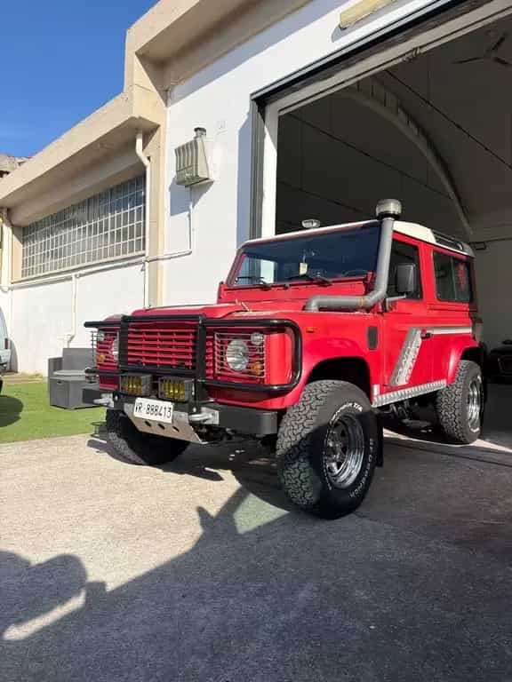 Land Rover Defender 90 turbodiesel Hard-top 05/1989-photo-9