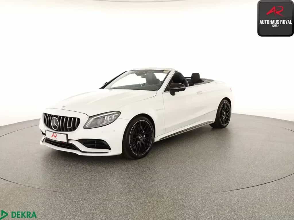 Mercedes-Benz C 63 AMG Cabrio SPORTABGAS,BURMESTER,MULTIBEAM 12/2019-photo-0