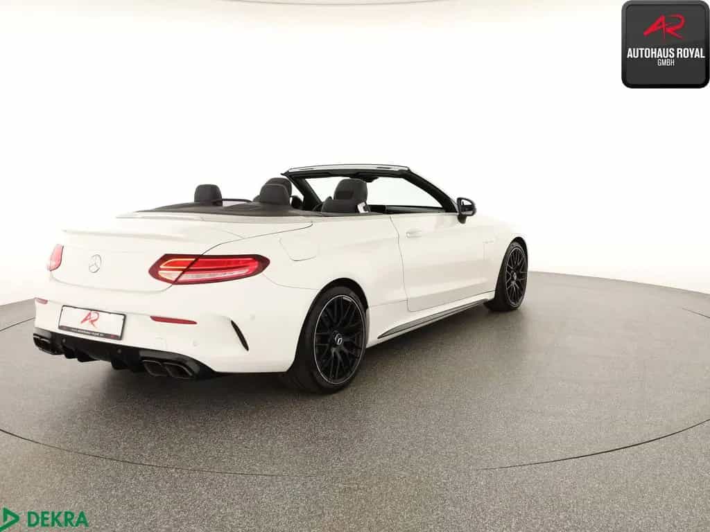 Mercedes-Benz C 63 AMG Cabrio SPORTABGAS,BURMESTER,MULTIBEAM 12/2019-photo-4