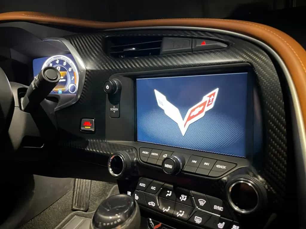 Corvette C7 Stingray 3LT Z51 EU-Black Rose-Carbon-23tkm 11/2017-photo-10