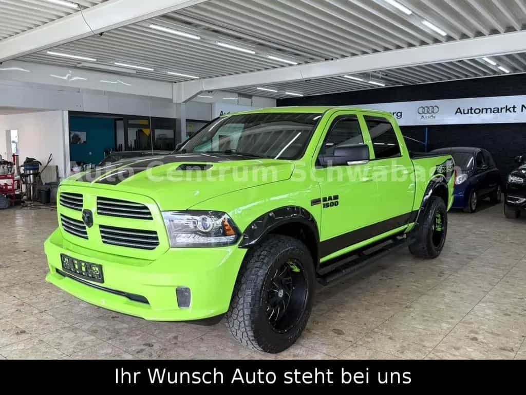 Dodge RAM 5.7 Hemi Crew Cab Sport Green Beast 4X4 LPG 09/2017-photo-0