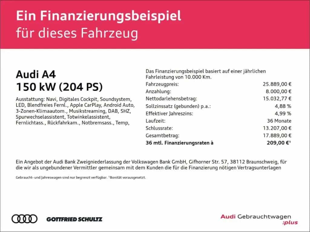 Audi A4 Avant 40 TFSI VIRTUAL KAMERA SMARTPHONE GRA S 04/2023-photo-1