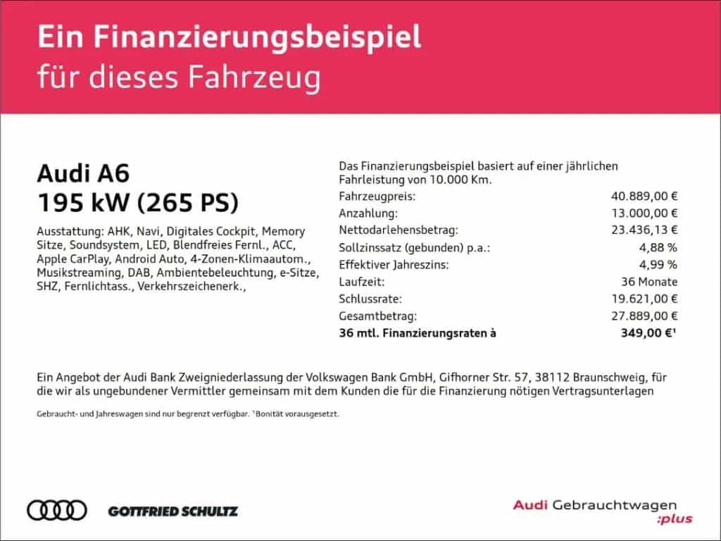 Audi A6 AVANT 45 TFSI QUATTRO S-LINE ACC AHK KAMERA S 06/2023-photo-1