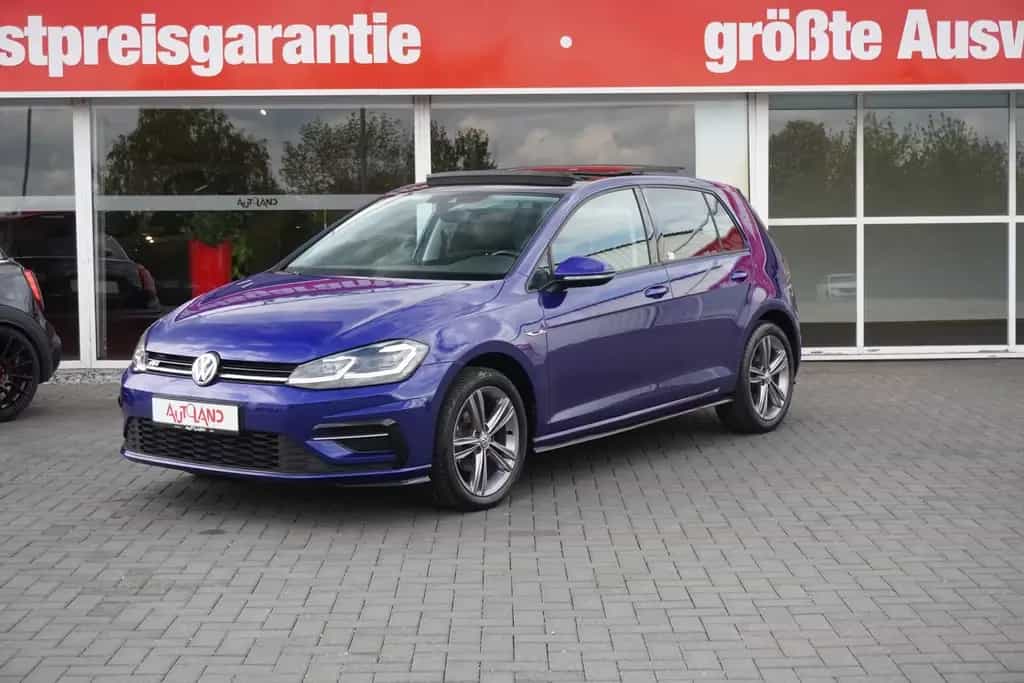 Volkswagen Golf VII 1.0 R-Line Klimaaut. LED Tempomat SHZ 07/2017-photo-1