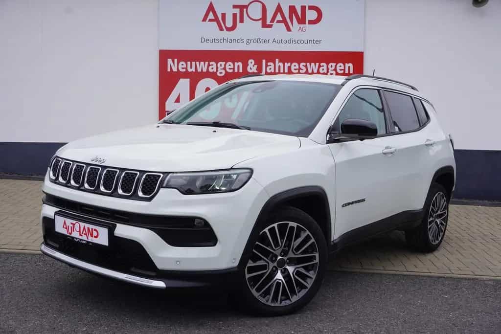 Jeep Compass 1.3 Limited FWD LED Navi ACC AHK 360° 12/2021-photo-1