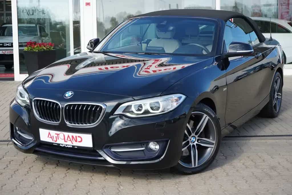 BMW 2 Series 220i Sport Line Tempomat Sitzheizung Leder PDC 11/2016-photo-1