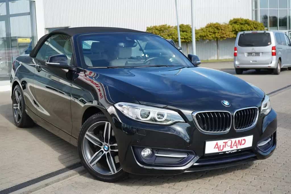 BMW 2 Series 220i Sport Line Tempomat Sitzheizung Leder PDC 11/2016-photo-3