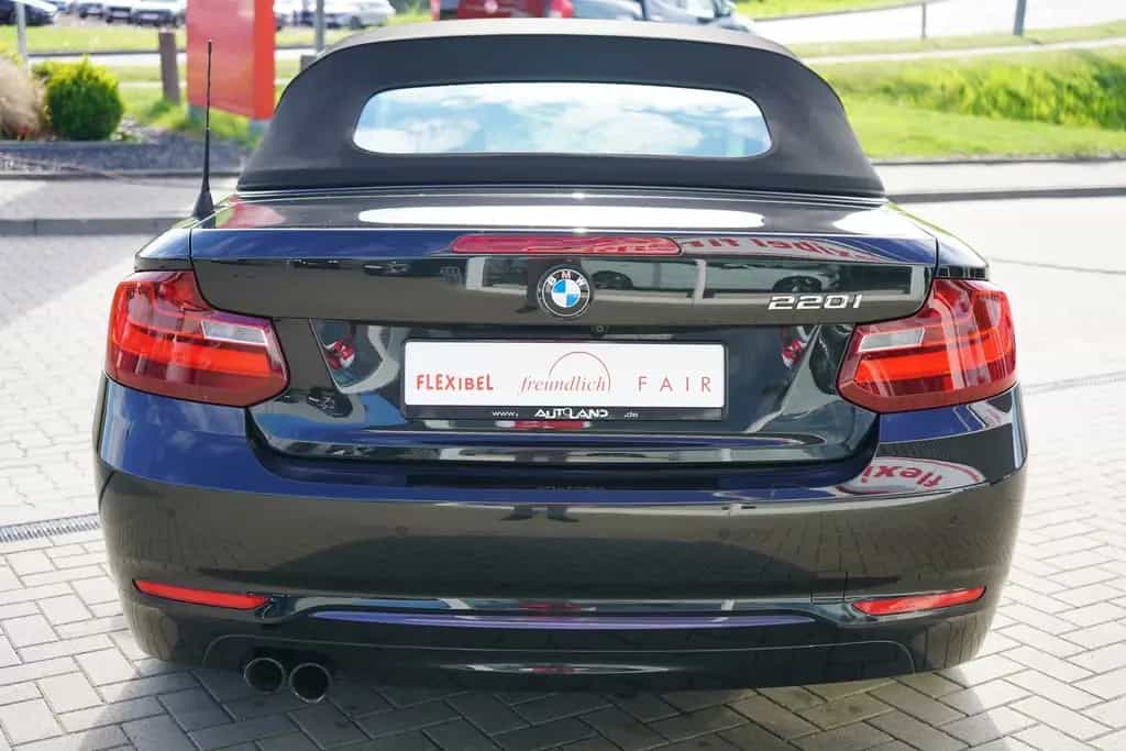 BMW 2 Series 220i Sport Line Tempomat Sitzheizung Leder PDC 11/2016-photo-6